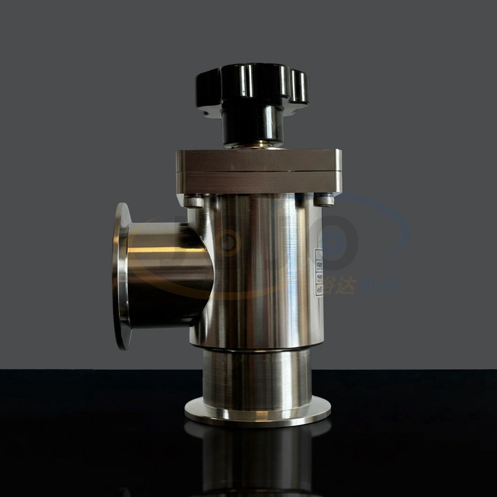 High Vacuum Angle (Block) Valve (KF Manual DN≤50)